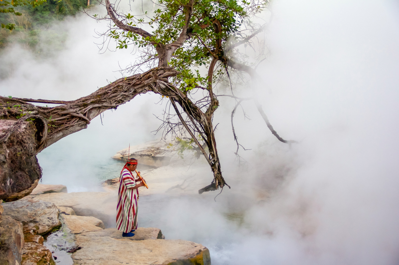 The Boiling River at Mayantuyacu, via Sofia Ruzo